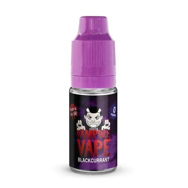 Vampire Vape 10ml E-Liquid – Blackcurrant