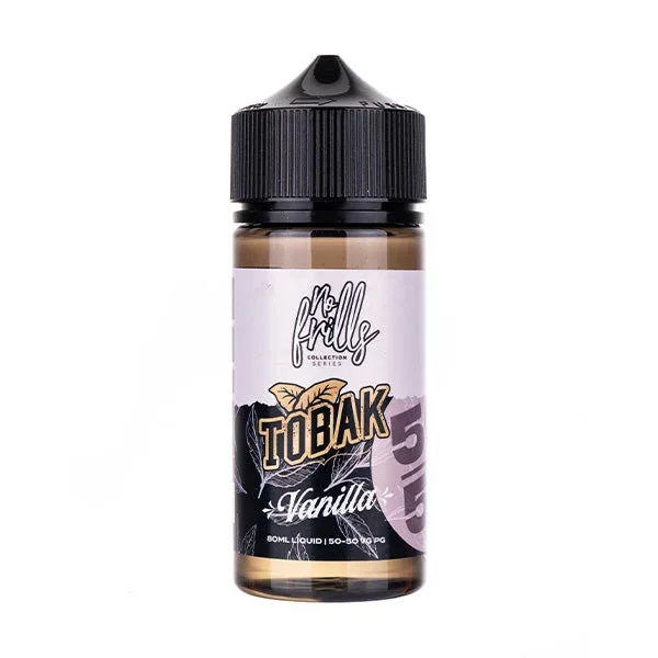 Vanilla 80ml (50/50) Shortfill by No Frills Tobak