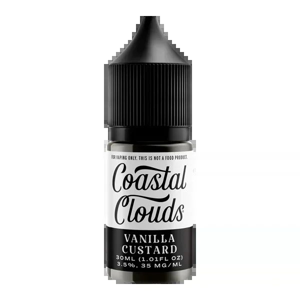 Vanilla Custard by Coastal Clouds Salt Nic 30ml