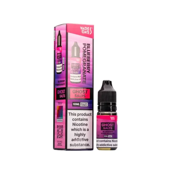Vapes Bars Ghost Blueberry Pomegranate 10ml Nic Salt E-liquid