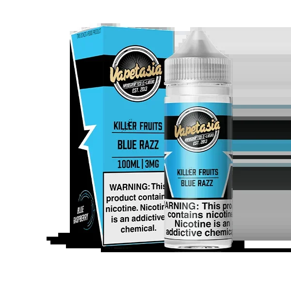 Vapetasia Killer Fruits Blue Razz eJuice
