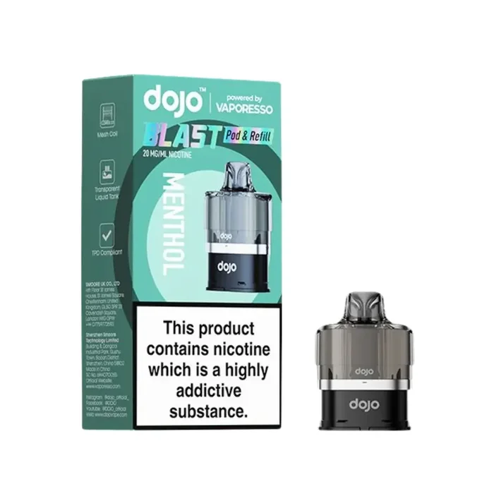 Vaporesso Dojo Blast 6000 Menthol Prefilled Pods