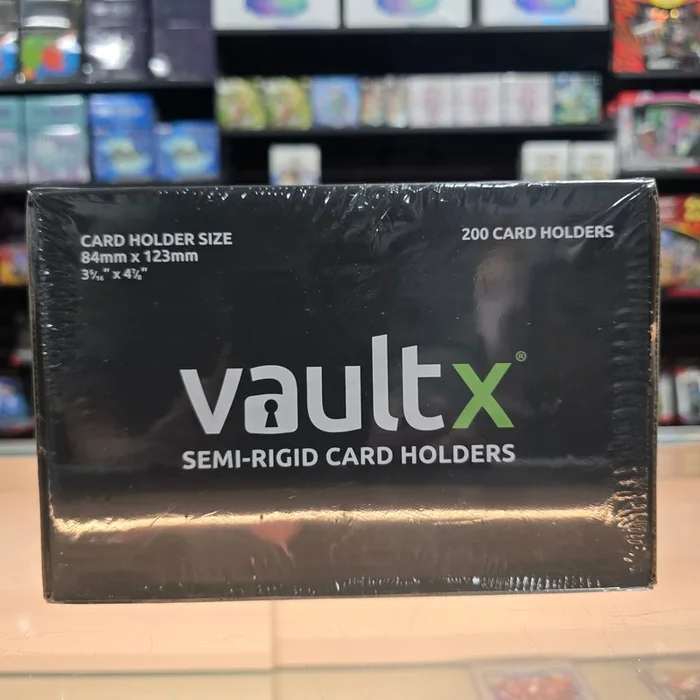 Vault X: Semi-Rigid Card Holder 200CT