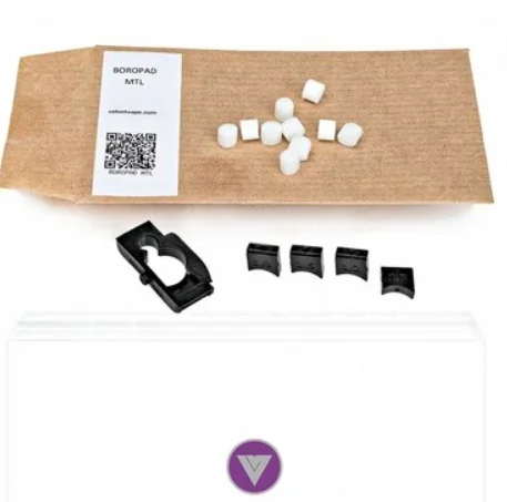 Velvet Vape – Boropad MTL – Condensation Plug with Liquid Absorption and Air Flow Control