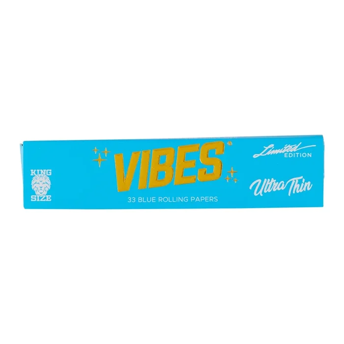 VIBES X COOKIES KING SIZE ULTRA THIN BLUE PAPERS