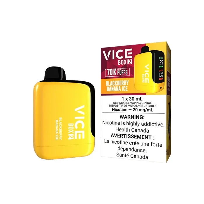 VICE BOX 2 Disposable – Blackberry Banana Ice (ON)