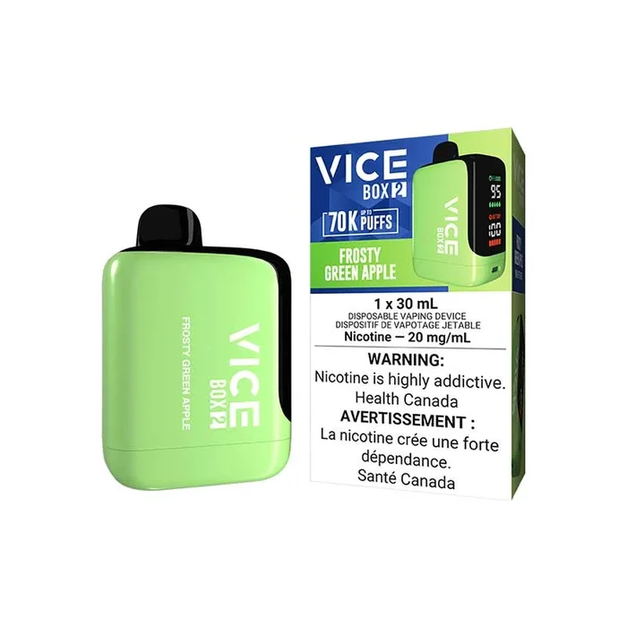 VICE BOX 2 Disposable – Frosty Green Apple (ON)