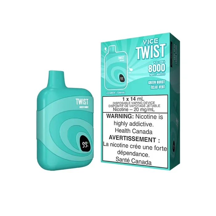 VICE TWIST 8000 Disposable – Green Burst