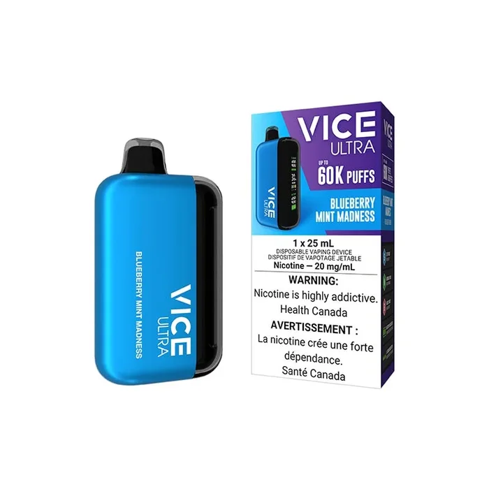 VICE ULTRA 60K Disposable – Blueberry Mint Madness