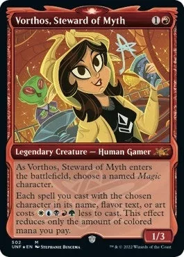 Vorthos, Steward of Myth (Showcase) (Galaxy Foil) (502) (UNF)