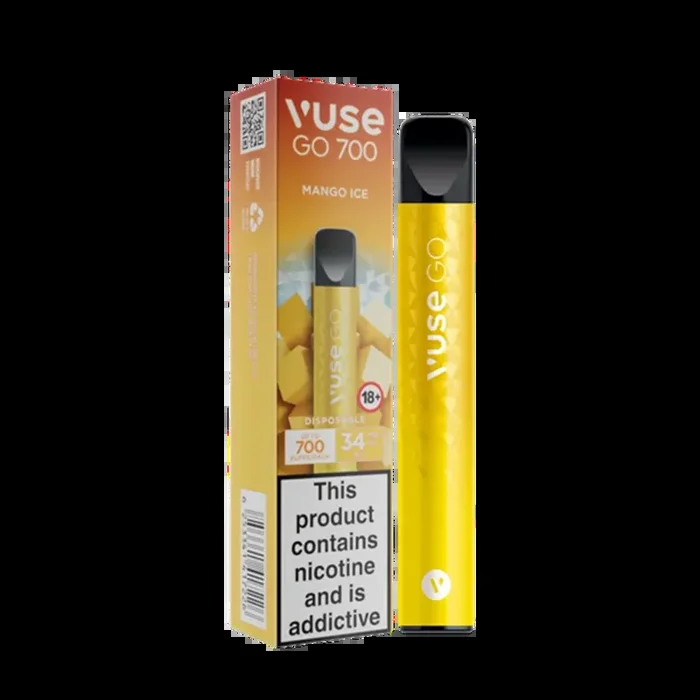 VUSE GO 700 DISPOSABLE MANGO ICE 34MG 700 PUFF
