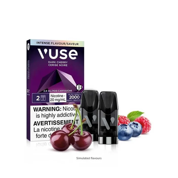 VUSE Pods – Dark Cherry (2pk) (ON)