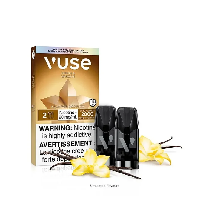 VUSE Pods – Vanilla (2pk) (ON)