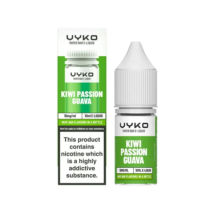 VYKO Bar Kiwi Passion Guava 10ml Nicotine Salt E-Liquid