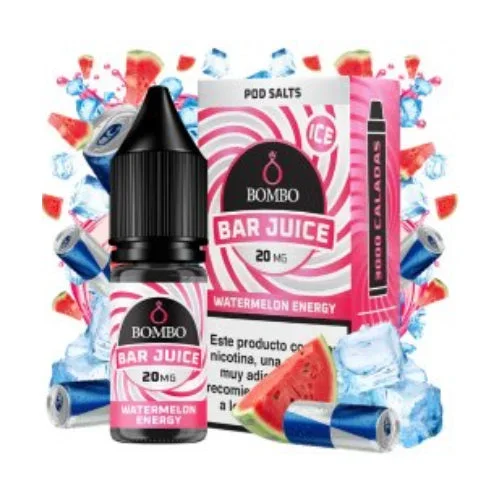 Watermelon Energy Ice 10ml (Sales de nicotina) (Bar Juice by Bombo)