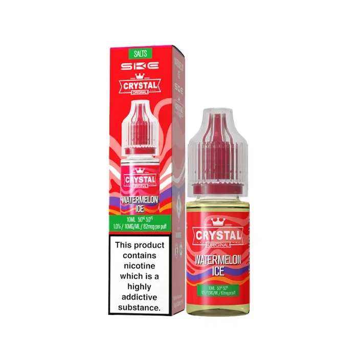 Watermelon Ice 10ml Nic Salt E-Liquid by SKE Crystal