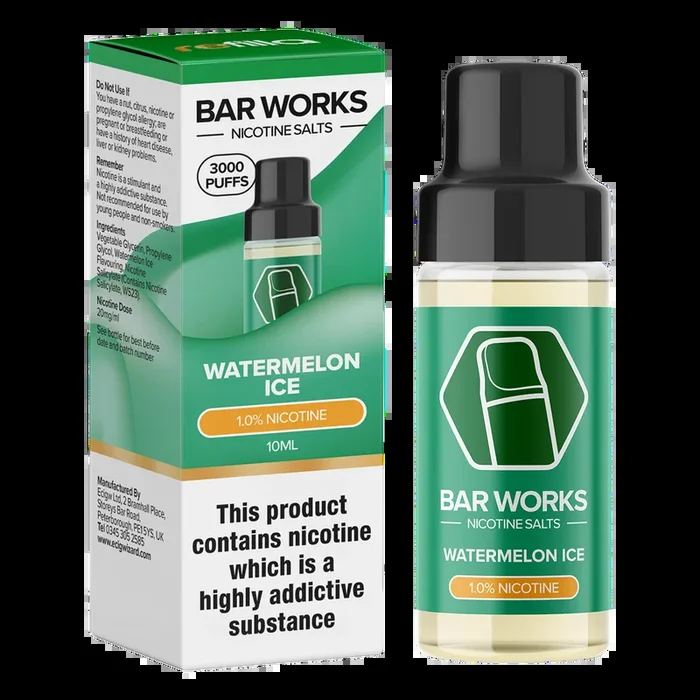 Watermelon Ice Nic Salt by Refilla