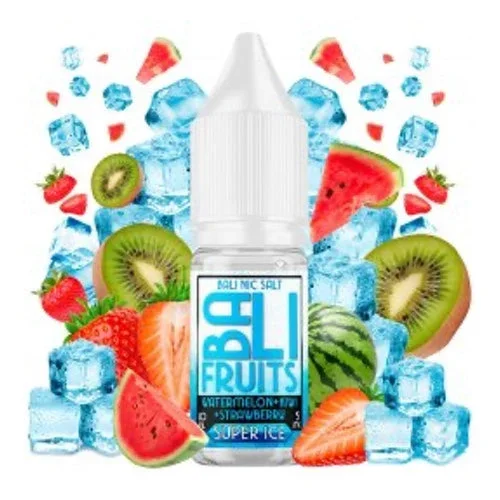 Watermelon + Kiwi + Strawberry Super Ice 10ml Salts (Bali Fruits by Kings Crest)
