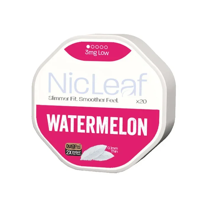 Watermelon Nic Leaf Nicotine Pouches