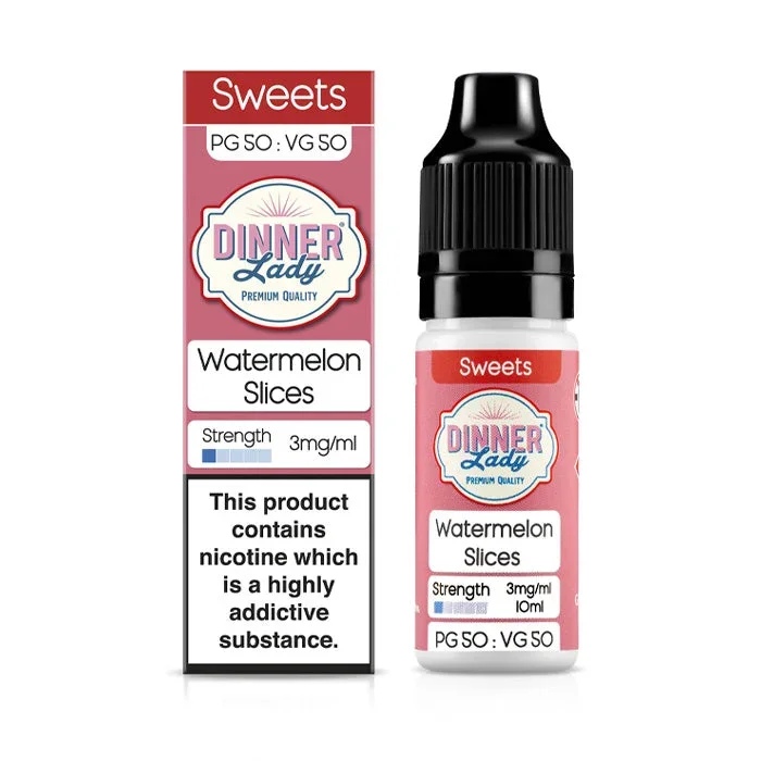 Watermelon Slices 10ml E-Liquid by Dinner Lady