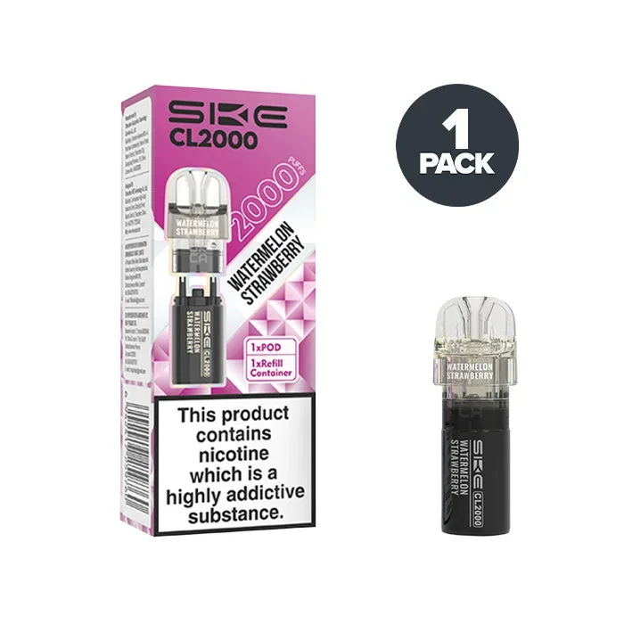 Watermelon Strawberry SKE CL2000 Prefilled Pods