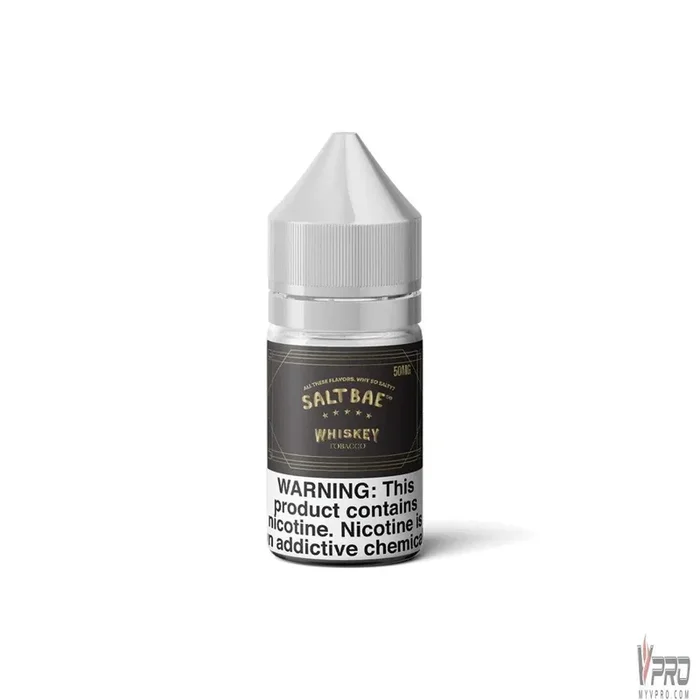 Whiskey Tobacco – Black Serie – SaltBae50 30mL
