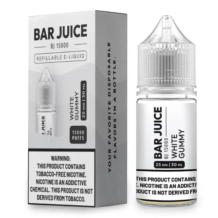 White Gummy Nicotine Salt by Bar Juice