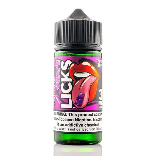 Yummi Grape – Licks E-Juice (100 ml)
