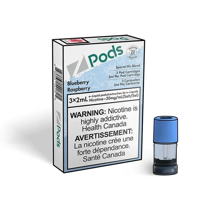 Z Pods – S Compatible – Blue Raspberry