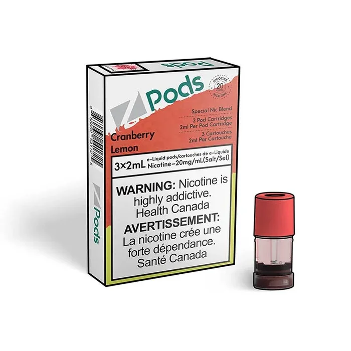 Z Pods – S Compatible – Cranberry Lemon