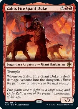 Zalto, Fire Giant Duke (171) (AFR)