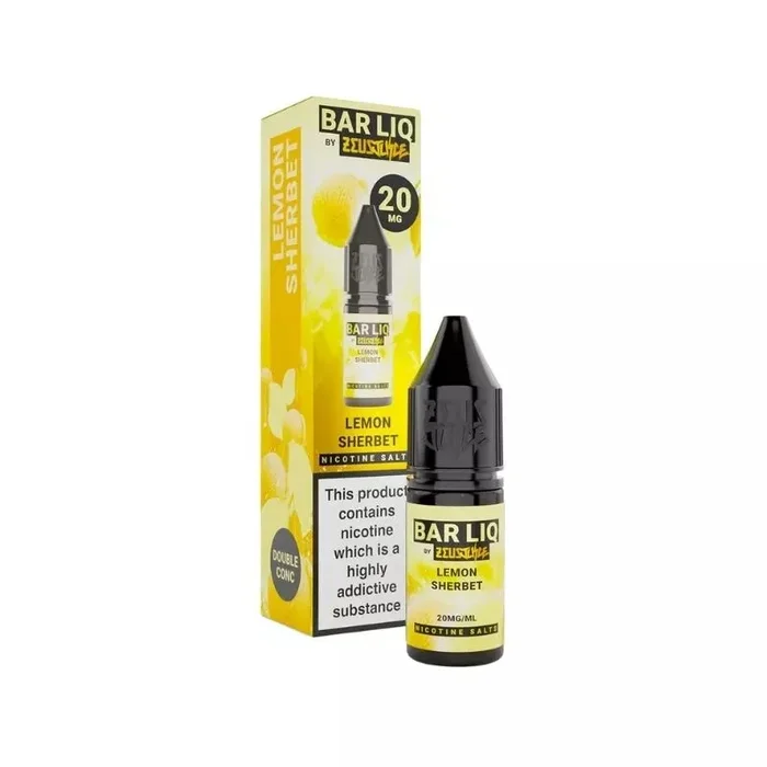 Zeus Juice Bar Liq Lemon Sherbet 10ml Nic Salt