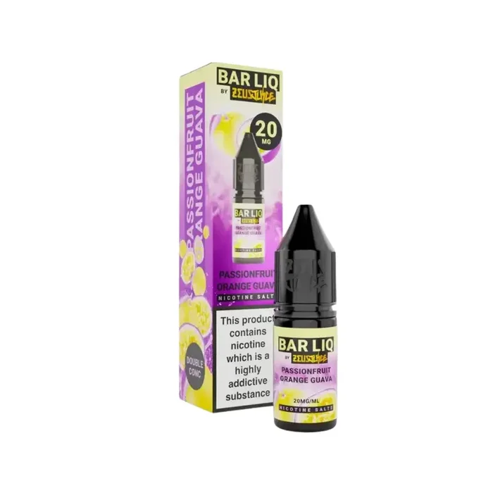 Zeus Juice Bar Liq Passionfruit Orange Guava 10ml Nic Salt