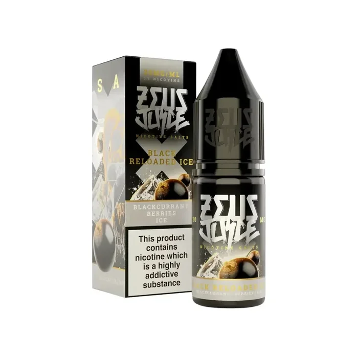 Zeus Juice Black Reloaded Ice 10ml Nic Salt