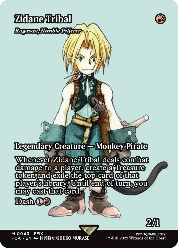 Zidane Tribal – Ragavan, Nimble Pilferer (Showcase) (43) (FCA)